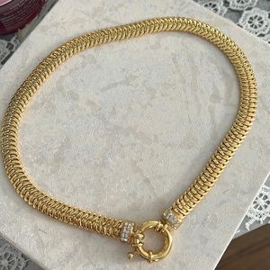 Choker necklaces, stainless steel